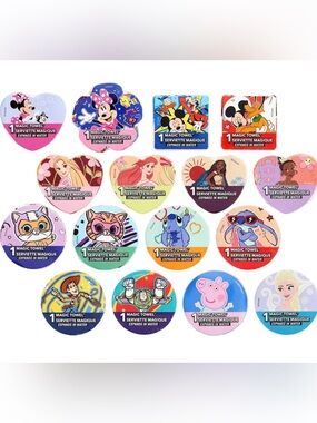 RANDOM SET OF 3 Disney & Character Magic Towels